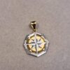 Orecchini cerchio lisci in oro 18kt, ref.OD215  