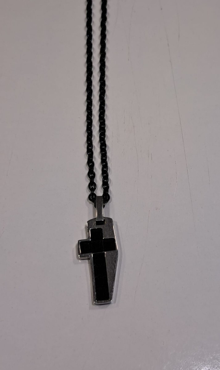Collana targhetta ref. A1132  
